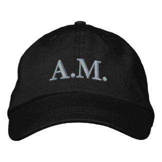 Personalized Initials Monogram Luxury Style Bestickte Baseballkappe