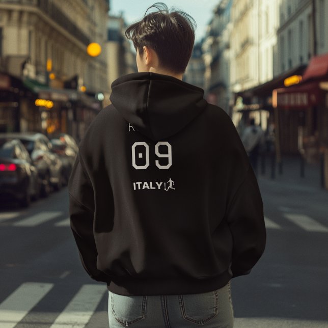 Personalized Italy National Team Professional Mono Hoodie (Von Creator hochgeladen)