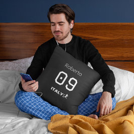 Personalized Italy National Team Professional Mono Kissen