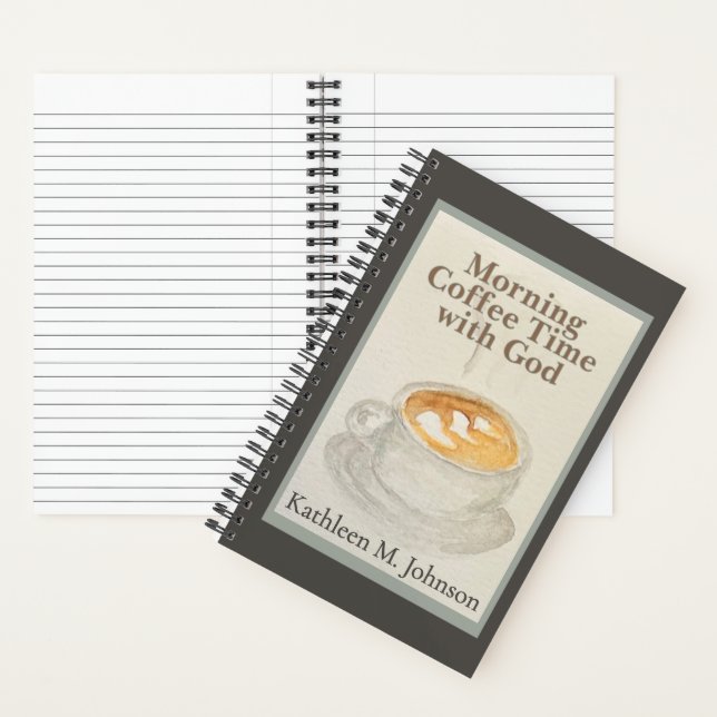 Personalized Journal: Morning Coffee Time with God Notizbuch (Innen)