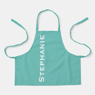 Personalized Jumbo Bold Name Choose Your Color Schürze