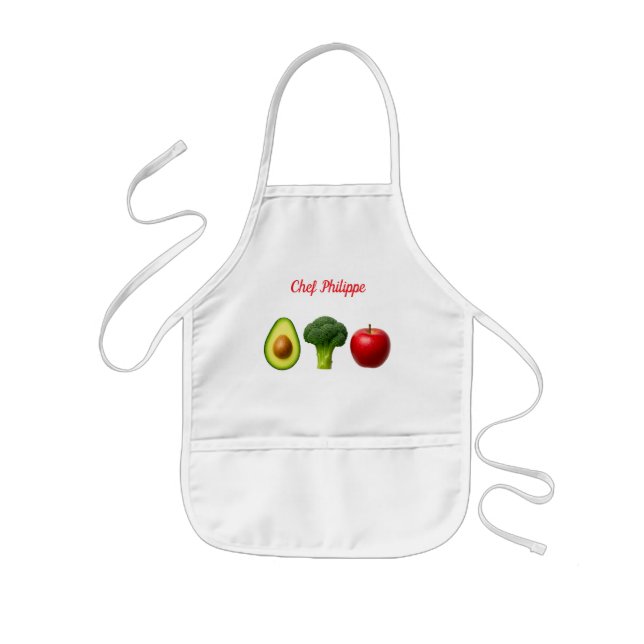 Personalized kid apron, custom name kid apron kinderschürze (Vorne)