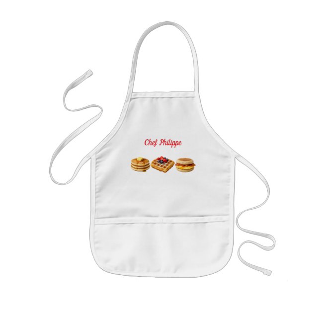 Personalized kid apron, custom name kid apron kinderschürze (Vorne)