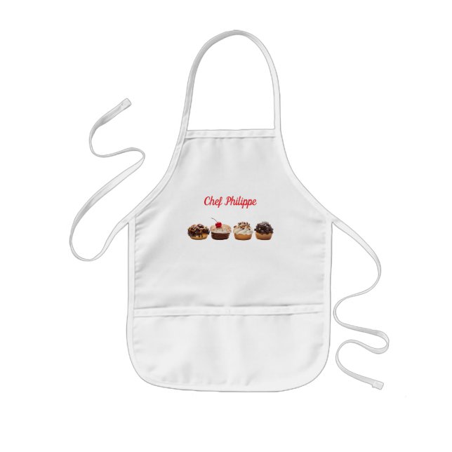 Personalized kid apron, custom name kid apron kinderschürze (Vorne)