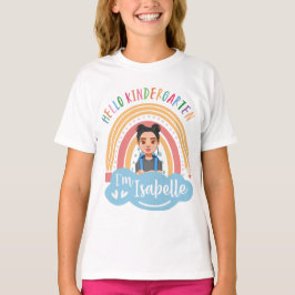Personalized Kindergarten Shirt for Kids