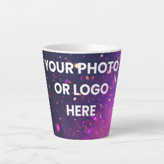 “Personalized Latte Mug – Add Your Photo or Logo” Milchtasse