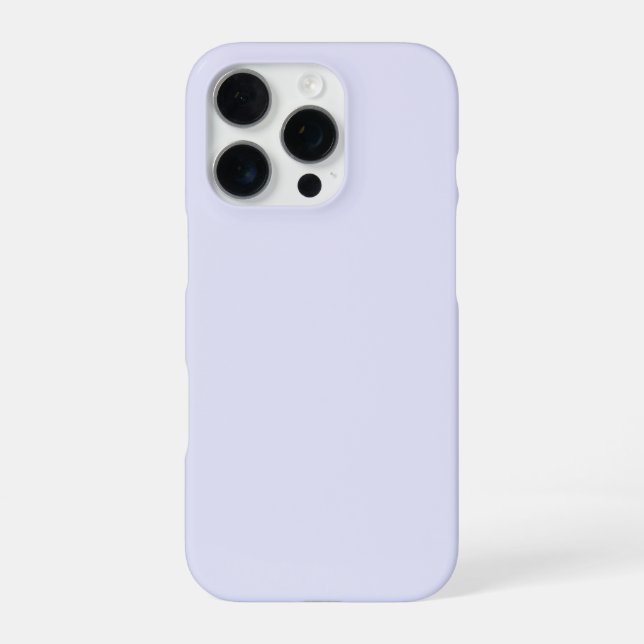 Personalized Lavender iPhone Case with Custom Hülle (Rückseite)