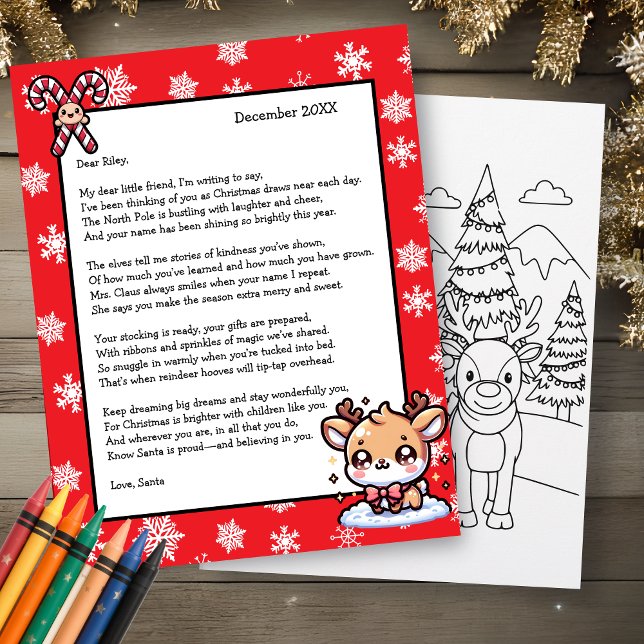 Personalized Letter from Santa for Children (Von Creator hochgeladen)