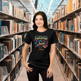 Personalized Librarian Gift Tri-Blend Shirt