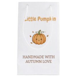 Personalized Little Pumpkin Baby Blanket Kleine Geschenktüte