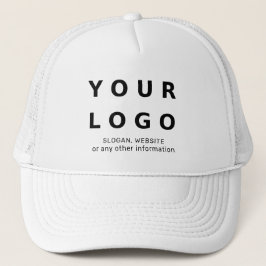 Personalized Logo and Text Baseball  Truckerkappe