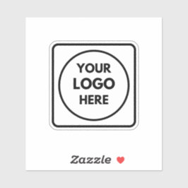 Personalized Logo Business Promo QR Code label