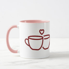 Personalized Love Brews Here Couple Coffee Mug Tasse