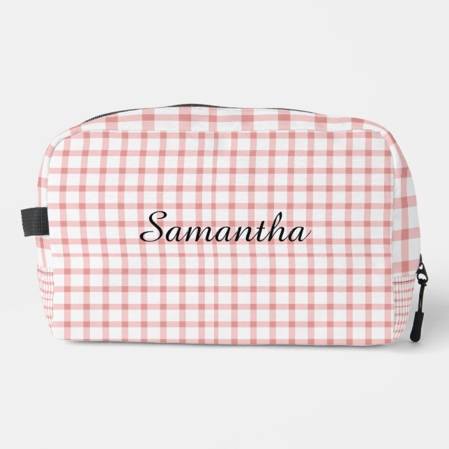 Personalized Makeup Bag, Custom Makeup Bag, Waschbeutel (Vorderseite)