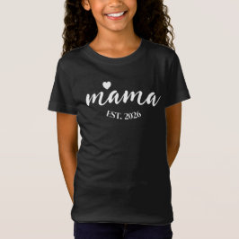Personalized Mama Est Year Custom Gift For Mommy T-Shirt