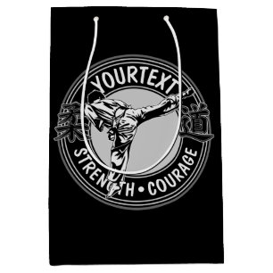 Personalized Martial Arts JUDO Japan Kampf Sport Mittlere Geschenktüte