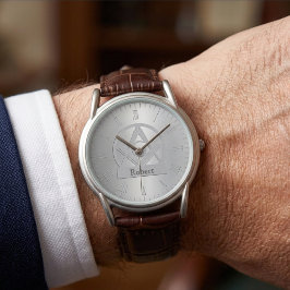 Personalized Masonic Gifts | Freemason Brotherhood Armbanduhr