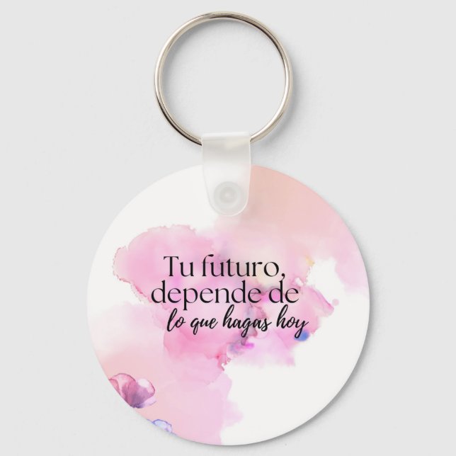 Personalized Metal Keychain Water-Resistant Schlüsselanhänger (Vorderseite)