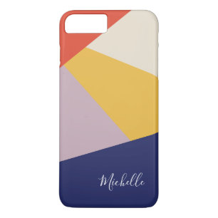 Personalized Modern Geometric Triangles Case-Mate iPhone Hülle