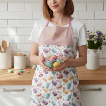 Personalized Modern Macaroon Desserts