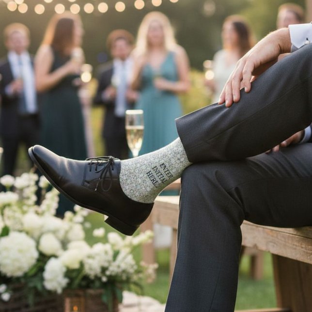 Personalized Monogram Socks – Custom Men's Dress  Socken (Von Creator hochgeladen)