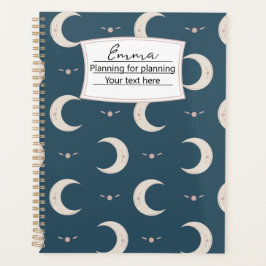 Personalized Moon Pattern Planner 8.5x11 Planer