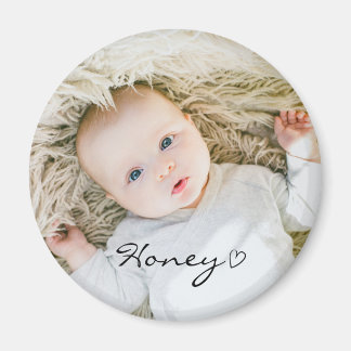 personalized mother day gift, Custom baby photo on Magnet