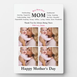 Personalized Mother’s Day Fotoplatte