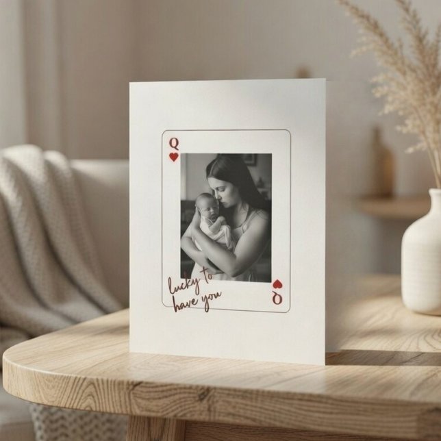 Personalized Mother’s Day Photo Feiertagskarte (Von Creator hochgeladen)