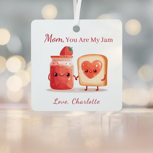 Personalized Mothers Day Keepsake Gift Ornament Aus Metall (Von Creator hochgeladen)