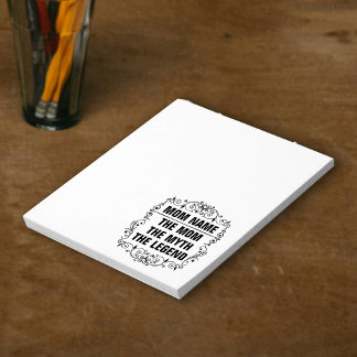 Personalized Mothers day Notizblock