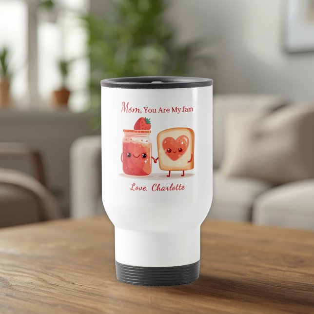 Personalized Mothers Day Travel Mug for Mom Reisebecher (Von Creator hochgeladen)