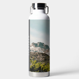 Personalized Mountain Landscape and adventure Trinkflasche
