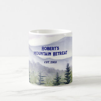 Personalized Mountain Themed Kaffeetasse