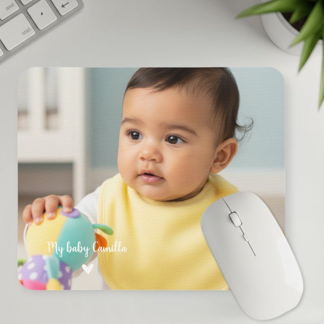 Personalized Mouse Pad - A Touch of Love  Mousepad (Von Creator hochgeladen)