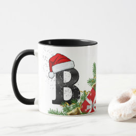 Personalized Mug with Letter Tasse