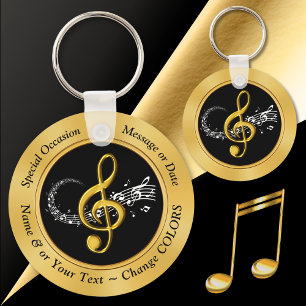 Personalized Music Party Favors for Any Occasion Schlüsselanhänger