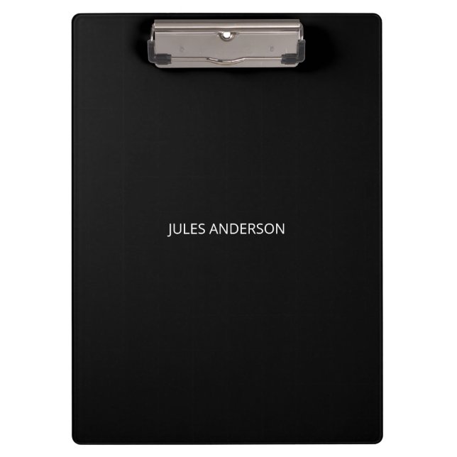 Personalized Name Clipboard  Klemmbrett (Vorderseite)