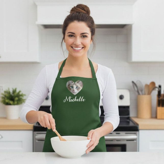 Personalized name, Custom barista apron Schürze (Von Creator hochgeladen)
