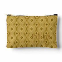 Personalized Name Diamond Gold Elegant Pattern
