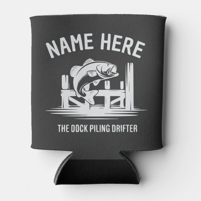 Personalized Name Dock Shadow Bass Dosenkühler (Vorderseite)