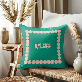 Personalized Name Dorm Room Decor, Custom Kissen