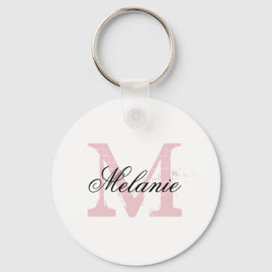 Personalized name monogram letter keychains schlüsselanhänger