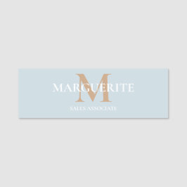 Personalized Name Monogram Namensschild