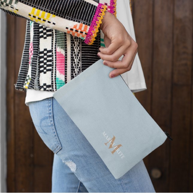 Personalized Name Monogram Zubehörtasche (Von Creator hochgeladen)