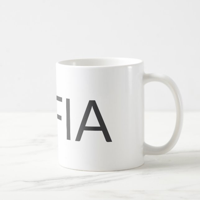 Personalized Name Mug – Custom Minimal Design Gift Kaffeetasse (Rechts)