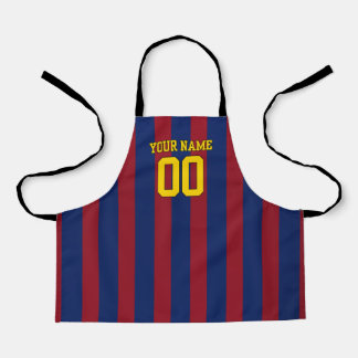  Personalized Name & Number Apron FCB Schürze