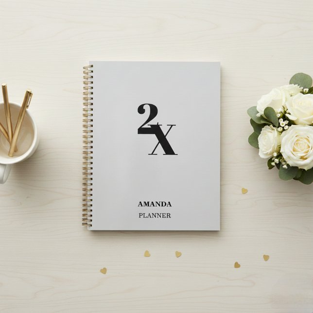 Personalized  Name Planner - Minimalist Modern  Planer (Von Creator hochgeladen)