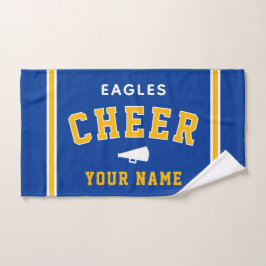 Personalized Name & School Cheer Towel, Team Gift Handtuch