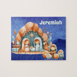 Personalized Nativity  Puzzle